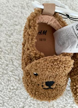 Тапки/тапочки/капцы/пнетки h&amp;m 4