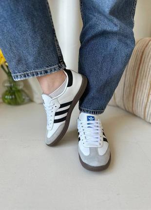 Кросівки adidas samba og white5 фото