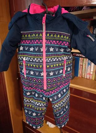 Комбінезон для дівчинки термо