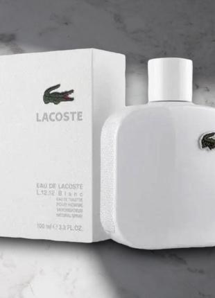 Туалетна вода lacoste oculos eau de l.12.12 blanc чоловіча 100 мл