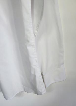 Сорочка рубашка чоловіча біла пряма широка класична повсякденна george man, розмір xl4 фото