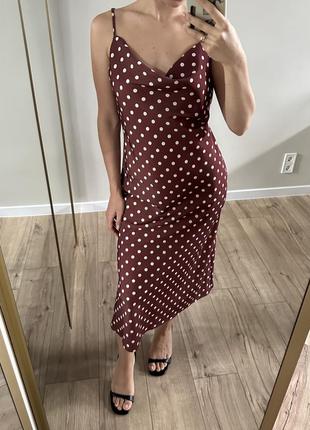 Сукня в горошок