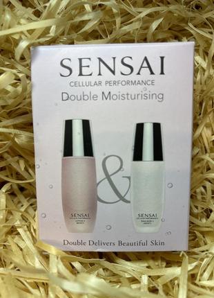 Sensai cellular performance double moisturising 2*7ml набір