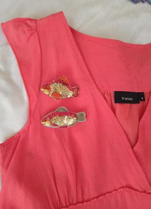 Брошка "яскрава рибка" hand made