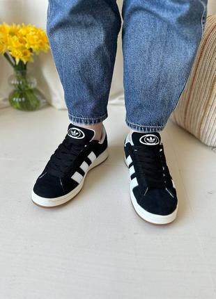 Кросівки adidas campus 00s core black premium5 фото