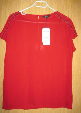 Новая красная блузка "next" р.46