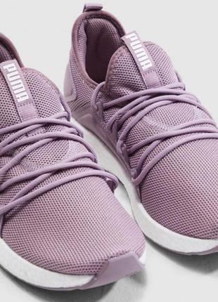 Оригінальні кросівки puma лавандового кольору