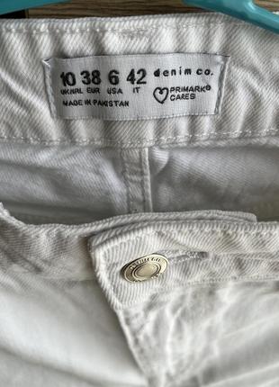 Укорочені джинси з високою посадкою р.38 плацо, кльош6 фото