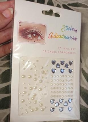 Набор наклеек для макияжа и прически