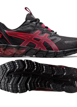 Кросівки чоловічі asics gel-quantum 90 40 (25,5 см) black/classic red (1201a064-004-40)