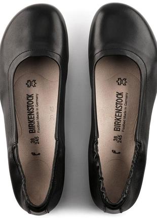 Брендовые кожаные туфли birkenstock2 фото