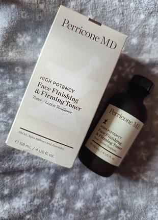 Тонер для обличчя з ліфтинг ефектом high potency face finishing and firming toner perricone md оригінал  118 мл