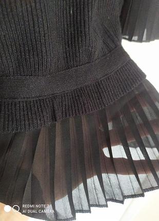 Джемпер черный базовый 7