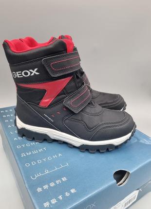 Зимові черевики geox himalaya 30, 32, 33, 34, 36 зимние ботинки