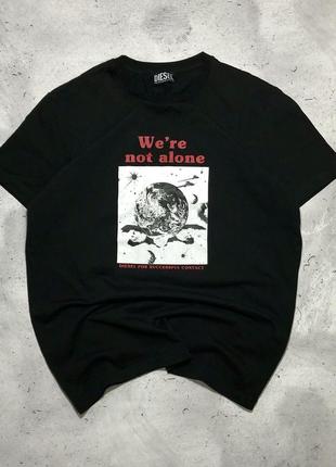 Diesel we’re not alone tee,футболка дізель