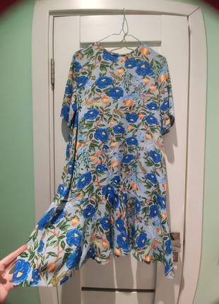Сукня у квітковий принт2 фото