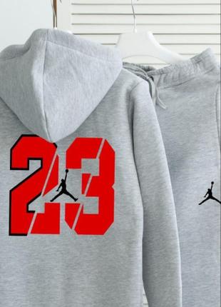 Костюм весенний jordan серый