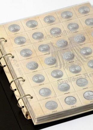 Альбом-каталог для разменных монет веймарской республики 1919-1938гг с учетом мд