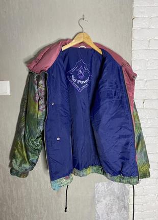 Винтажная лыжная куртка демисезонная куртка для лыж и сноуборда винтаж