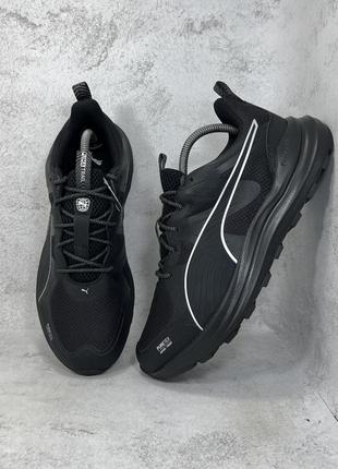 Кроссовки мужские черные водостойкие демисезонные на мембране puma reflect lite trail ptx puretex 310095-01