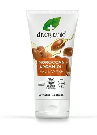 Гель для вмивання dr.organic гель для вмивання з аргановою олією (011)