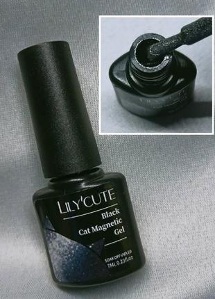 Магнітний гель-лак black