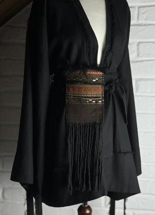 Етно кімоно з кишенькою simmishop.handmade one size s - l