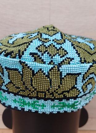 Узбекская тюбетейка ручной вышивки 56.5 см