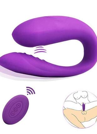 Новаторский вакуумный вибратор для подарка пари фиолетовый k0062-3