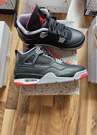Кроссовки nike air jordan 4 retro bred reimagined оригинал fv5029-006