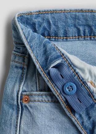 Джинси висока талія джинсові штани з деніму широкі від h&m4 фото