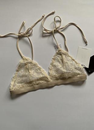 Бюстгальтер бра с кружевом zara s