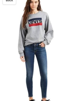 Женские новые джинсы levi’s premium 710 super skinny оригинал скини2 фото