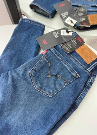Женские новые джинсы levi’s premium 710 super skinny оригинал скини1 фото