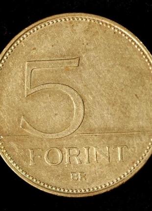 Монета венгрии 5 форинтов 2007 г.
