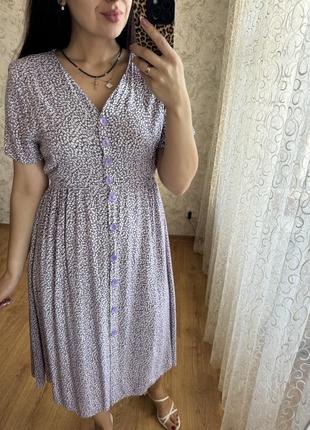 💜сукня у мілкі квіти від турецького виробника