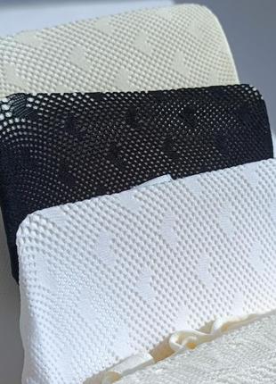 Дитячі колготки, колготки для дівчинки, білі колготки, чорні колготки4 фото