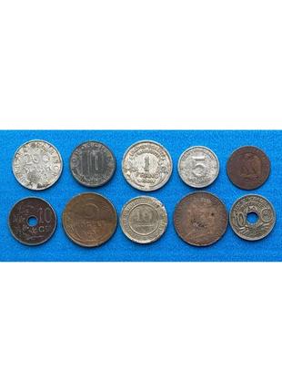 Набір монет "старовинні монети" 10 монет