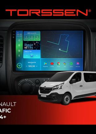 Штатна магнітола torssen 2k renault trafic 2014+ f9464 4g carplay dsp