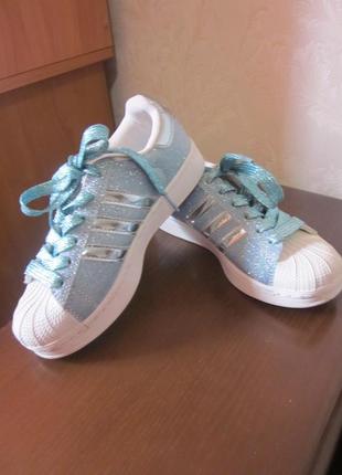 Кросівки adidas superstar на дівчинку 31 розмір/стан нова