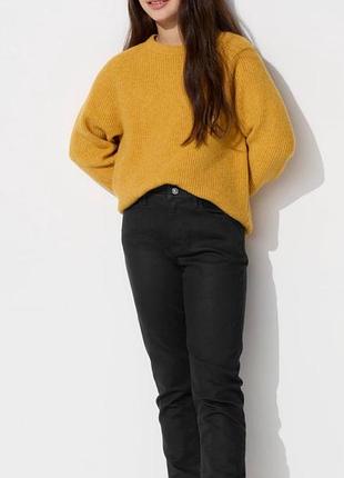 Ультраэластичные мягкие джинсы uniqlo 140см