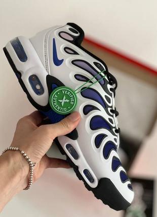 Кросы кросовки кроссовки кроси кросівки nike air max tn plus drift “concord” кроссовкі найк еір макс тн еир плюс дріфт