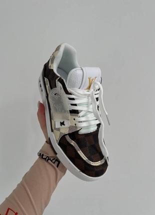 Кроссовки lv trainer sneaker1 фото