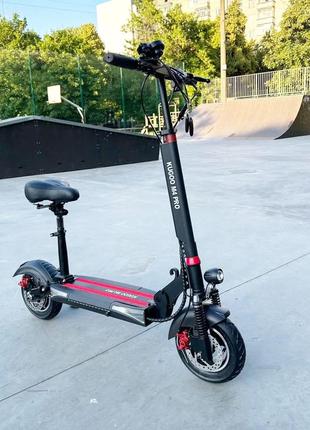 Електросамокат kugoo scooter m4 pro 1000 w 18 a/h (куго м4)