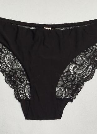 Чорні труси exclusive of decoration xl 4480