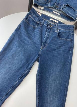 Женские джинсы levi's premium 721 high rise skinny оригинал скинни6 фото