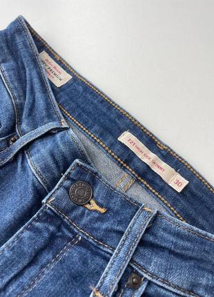 Жіночі джинси levi’s premium 721 high rise skinny оригінал скіні8 фото