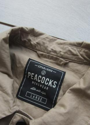 Шикарная легкая мужская куртка под бомберку от peacocks4 фото