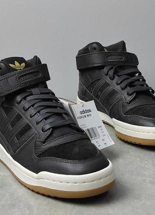 Кроссовки кожа adidas forum id67822 фото