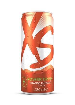 XsTM power drink энергетический напиток со вкусом апельсина и кумквата